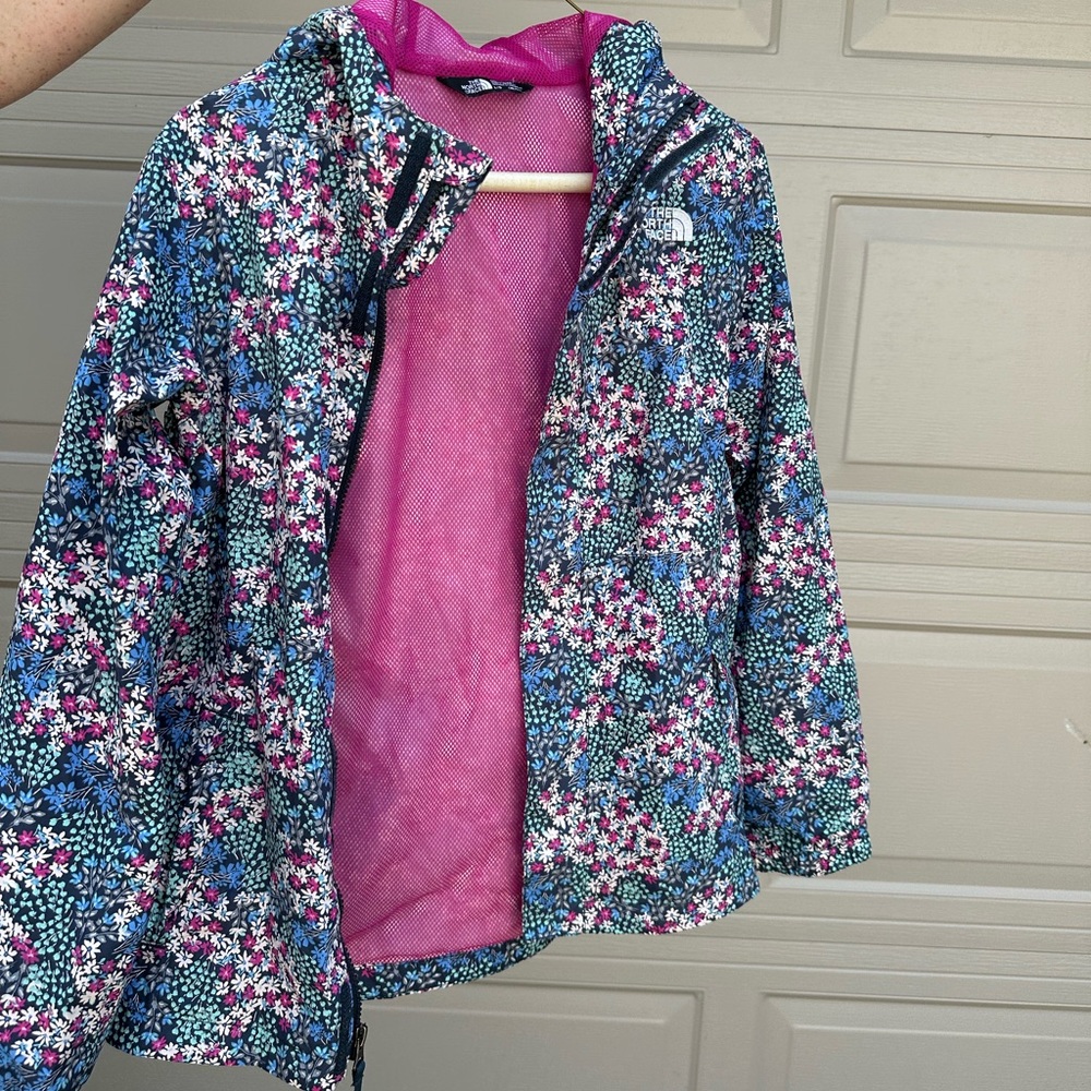 Girls North Face Windbreaker